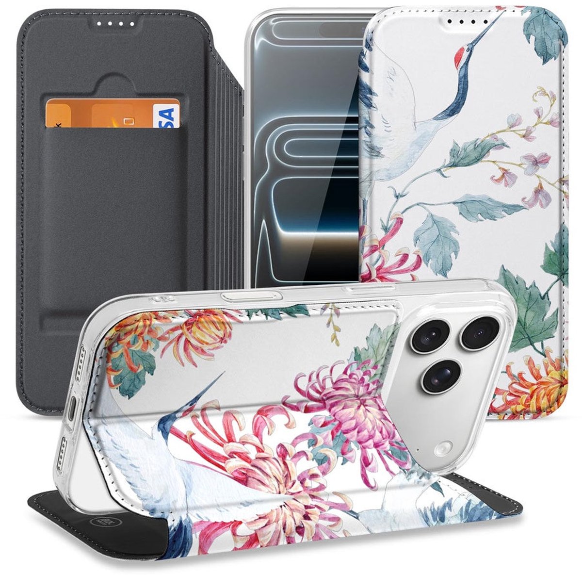Apple iPhone 17 Pro Max Bird Flowers