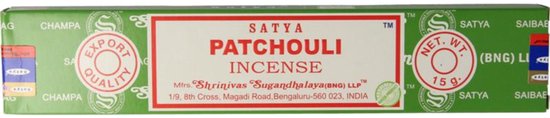 Satya - Nag Champa - Patchouli Incense - wierook stokjes - los pakje van 15 gram van Merkloos — afbeelding 3