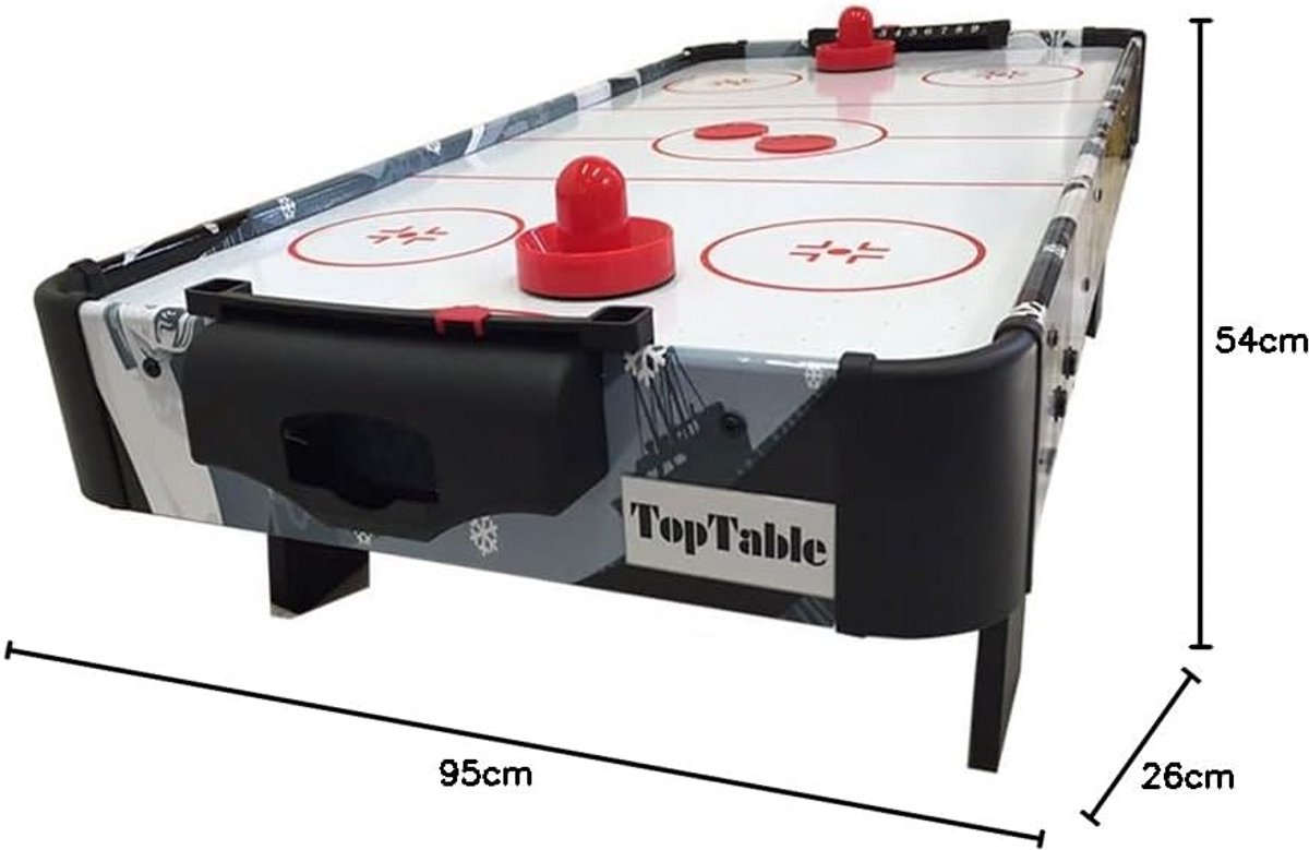 Tafelmodel Airhockey Spel voor Familie en Vrienden