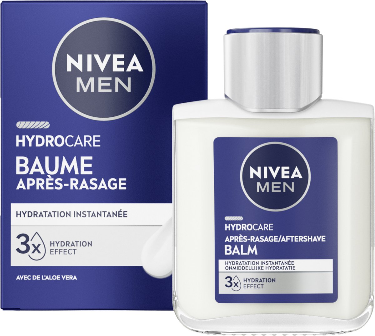 Bol.com NIVEA MEN HYDROCARE Aftershave Balsem - Balm - Hydrateert 24u - Aftershave Balm - 100 ml aanbieding
