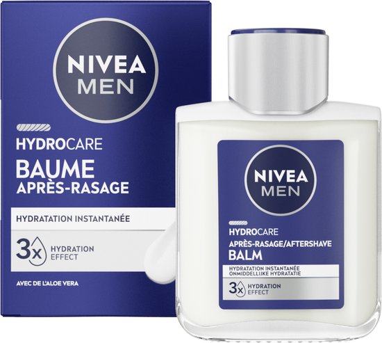 NIVEA MEN HYDROCARE Aftershave Balsem - Balm - Hydrateert 24u - Aftershave Balm - 100 ml