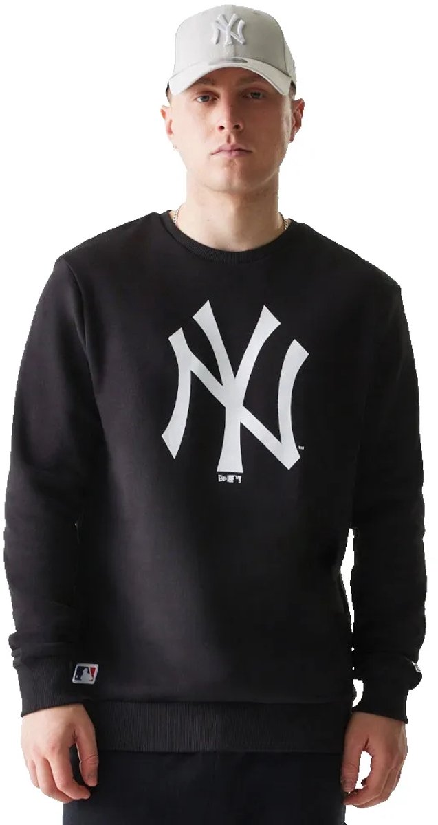 New Era Mlb Regular New York Yankees Sweatshirt L Man Zwart