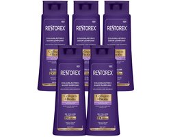 Restorex Collageen & Biotine Volume Shampoo voordeelpak ( 5 stuks ) 2500 ml - Haarverzorging - Shampoo - Herbal Shampoo - Bio shampoo - volume shampoo - Haarverzorging