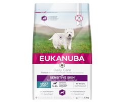 Eukanuba Sensitive Skin - Daily Care - Hond - 2 x 12 kg