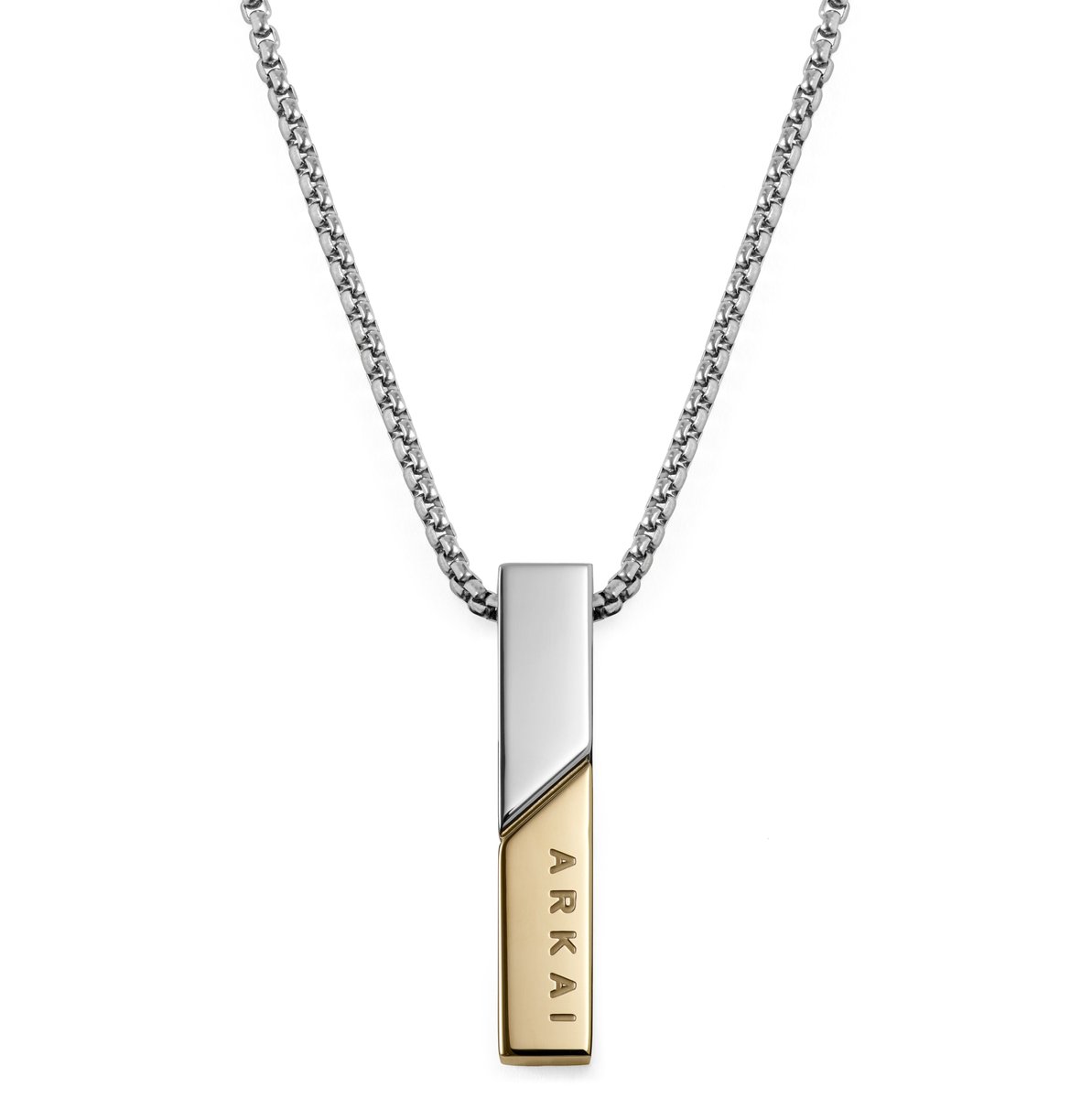 Rico Zilver- & Goudkleurige Ketting met Hanger