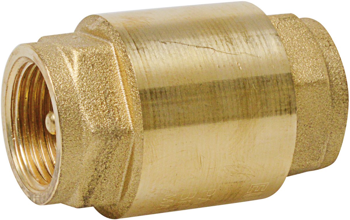 KIRCHHOFF MS EUROPA terugslagklep, 1 1/4"BI x 1 1/4"BI
