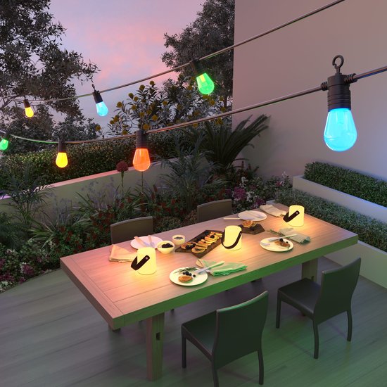 LED draagbare LED-lamp met handvat - 8 kleuren om uit te kiezen IP44