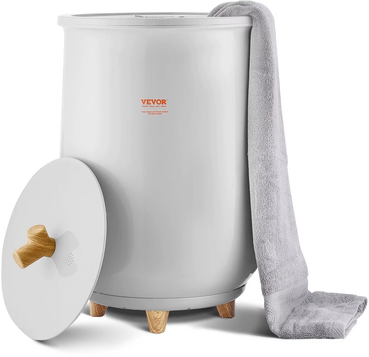 Naiz - Handdoekverwarmer - 20 liter - Met led verlichting - Automatische uitschakeling - Temperatuur zelf in te stellen