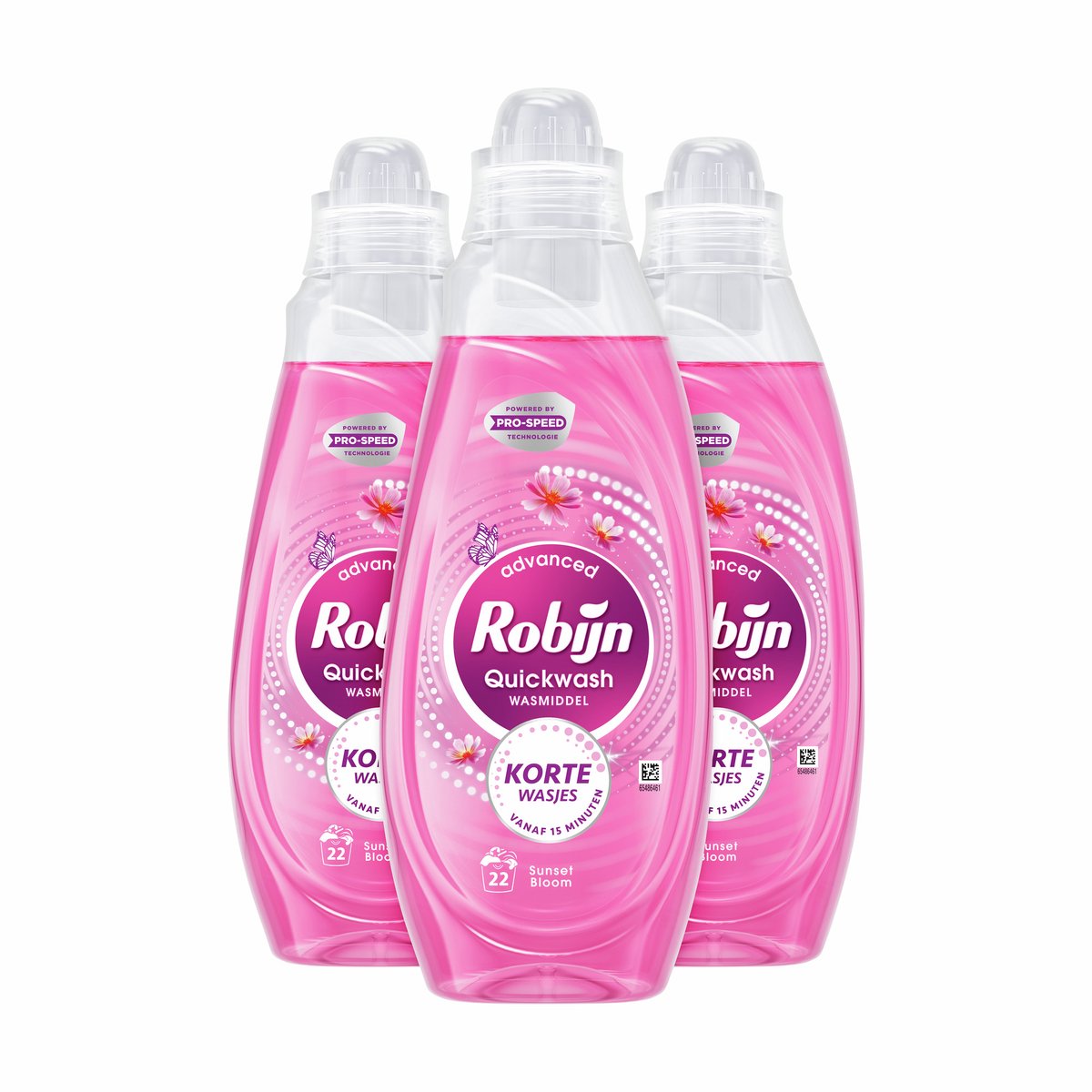 Robijn Quickwash - Vloeibaar Wasmiddel - Sunset Bloom - 3 flessen - 66 Wasbeurten - Voordeelverpakking — cadeau in Cadeau-ideeën - foto 2