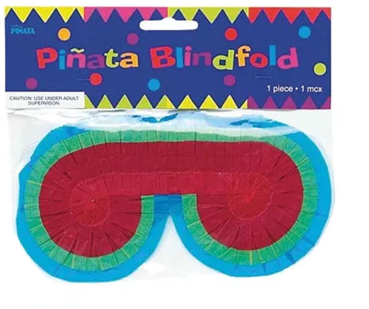 Pinata Blinddoek Rood 15 Cm