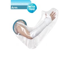Gipsbeschermer douche - Gipshoes - voor Arm/Pols - Douche hoes Shower cover - waterdicht - 1 stuk - Elleboog - Houd het gips droog - Douchegips - Water beschermer - Drooghoud plastic