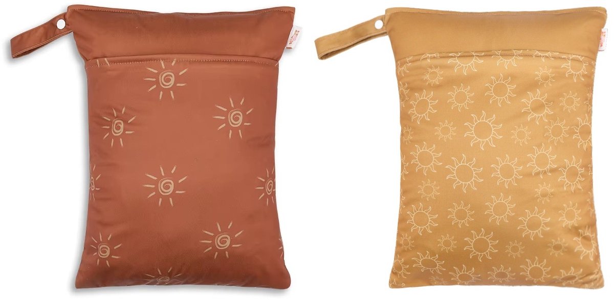 Wetbag Waterdichte Tas 2 Stuks - Luiertas & Zwemtas