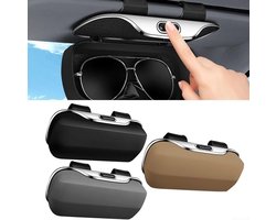 Universele Zonnebrillenhouder voor Auto Zonneklep - Compacte Bril Organizer