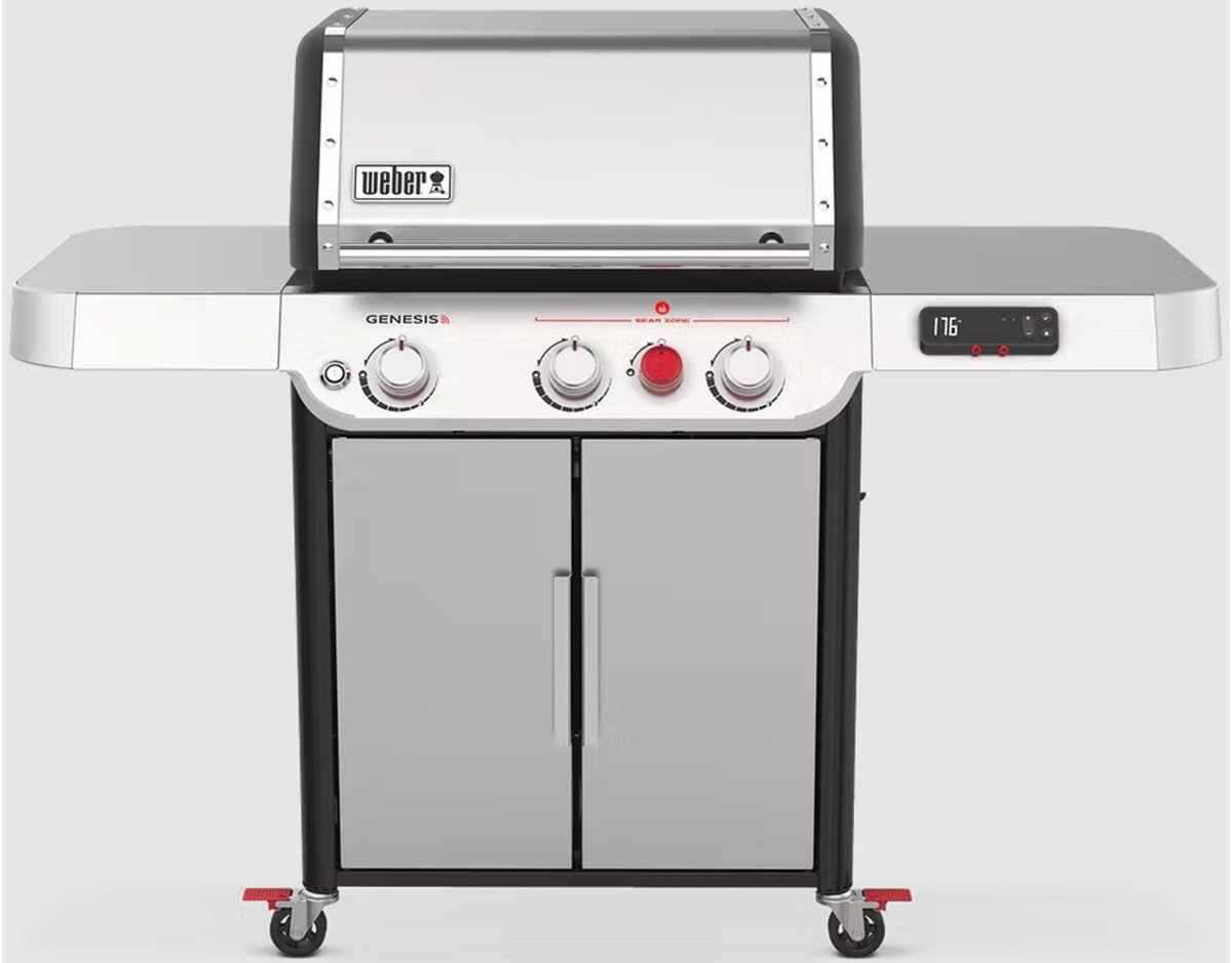 Weber Genesis SX-325s Gasbarbecue – Smart Barbecue met 3 RVS