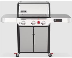 Weber Genesis SX-325s Gasbarbecue – Smart Barbecue met 3 RVS Branders – Roestvrij Staal