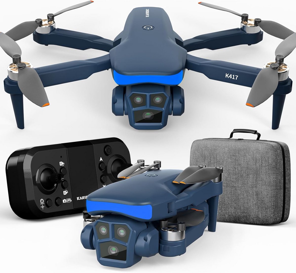 Opvouwbare Drone met 1080P HD Camera en Lange Vliegtijd voor Beginners
