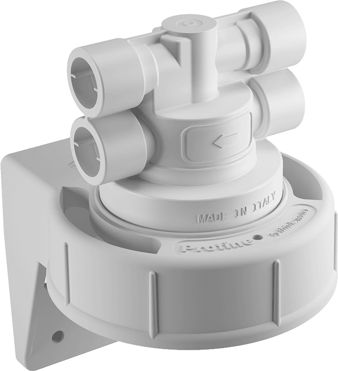 Vision Water - Filterkop enkelzijdige stroming + beugel 3/8'' OEM