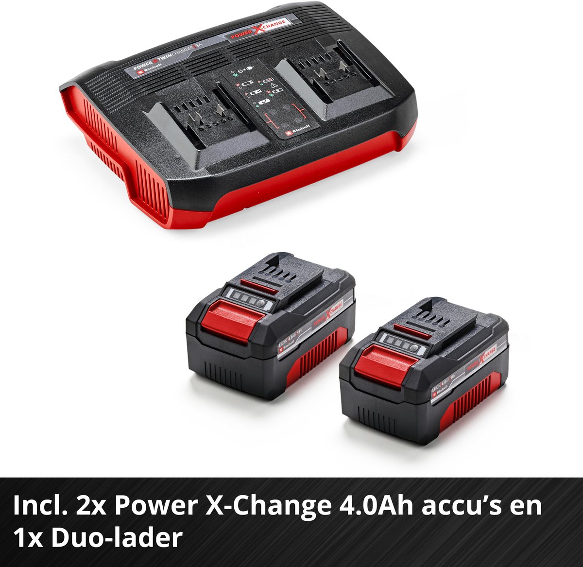 Einhell Professional Accu Grasmaaier GP-CM 36/450 BL Kit - Power X-Change - 36 V/Li-ion - Maaibreedte: 38 cm - Aanbevolen gazonoppervlakte: tot 450 m² - Maaihoogte: 25-75 mm - Incl. 2x 4.0 Ah Accu en 1x DUO-lader – foto 5