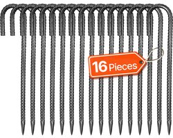 VEVOR 16-pack J-type Grondankers Grondnagels Tentharingen 304,8mm