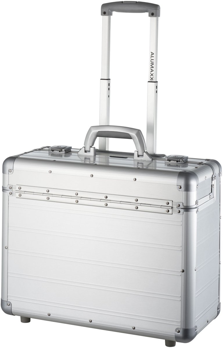 Pilotenkoffer Alumaxx 40 x 47,5 x 23,5 cm discovery zilver mat JU-45162