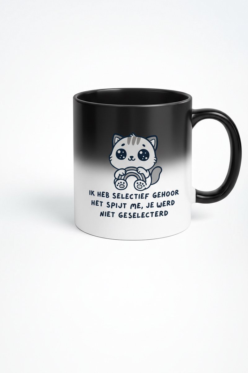 Ik Heb Selectief Gehoor - Magische Koffiemok