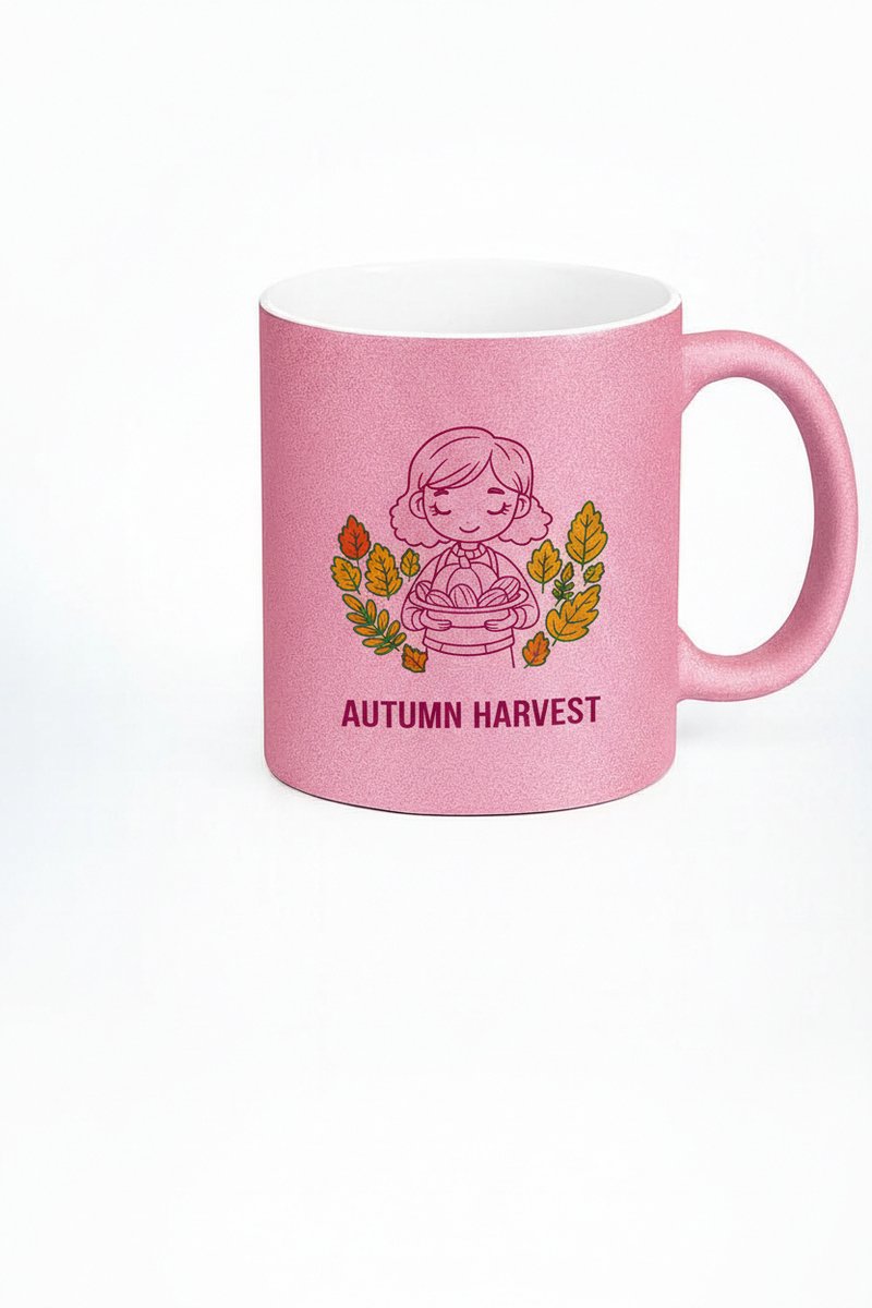 Herfst Oogst Mok - Uniek Design voor Koffie- en Theeliefhebbers