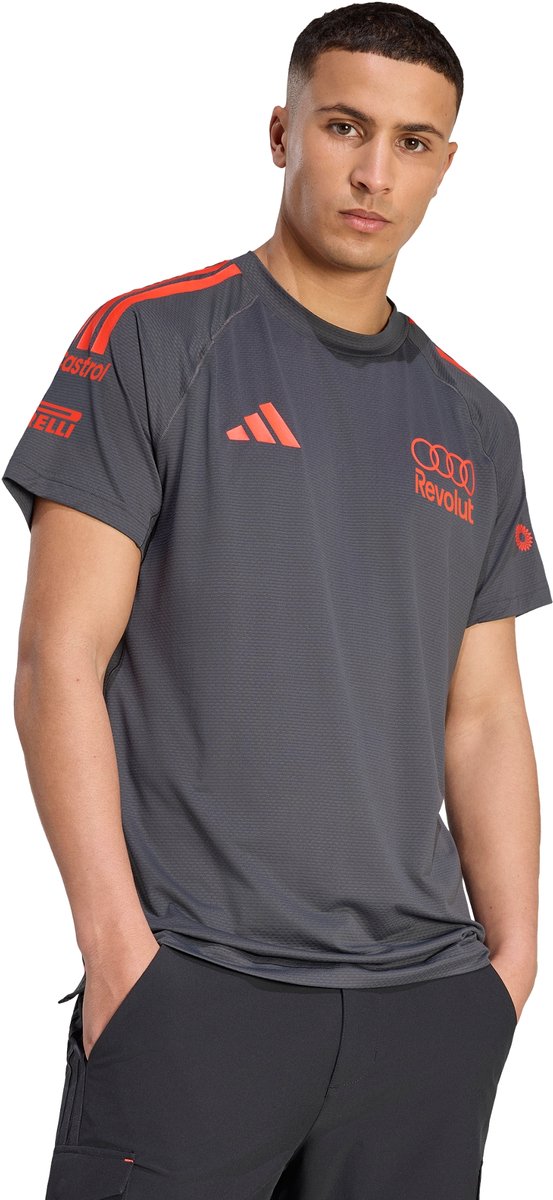 Adidas Performance Audi Revolut F1 Team Monteursshirt Heren Zwart
