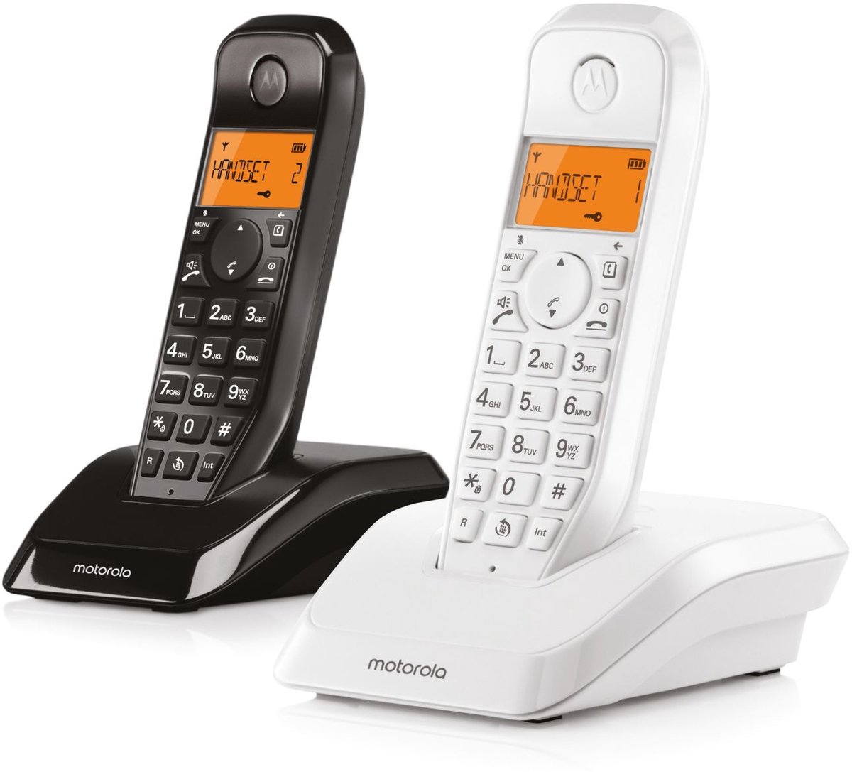Telephone Motorola NTETIN0119 White Black