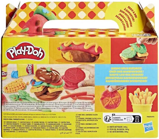 Play-Doh Grillplezier-speelset, speelkeuken, speelgoed voor kinderen van 3+
