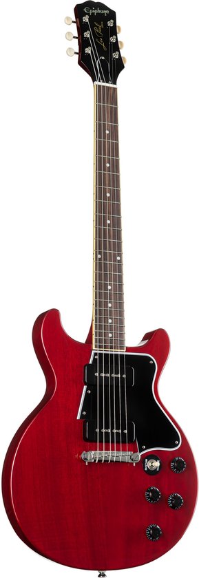 Epiphone Les Paul Special Double Cut Cherry Red - Single-cut elektrische gitaar