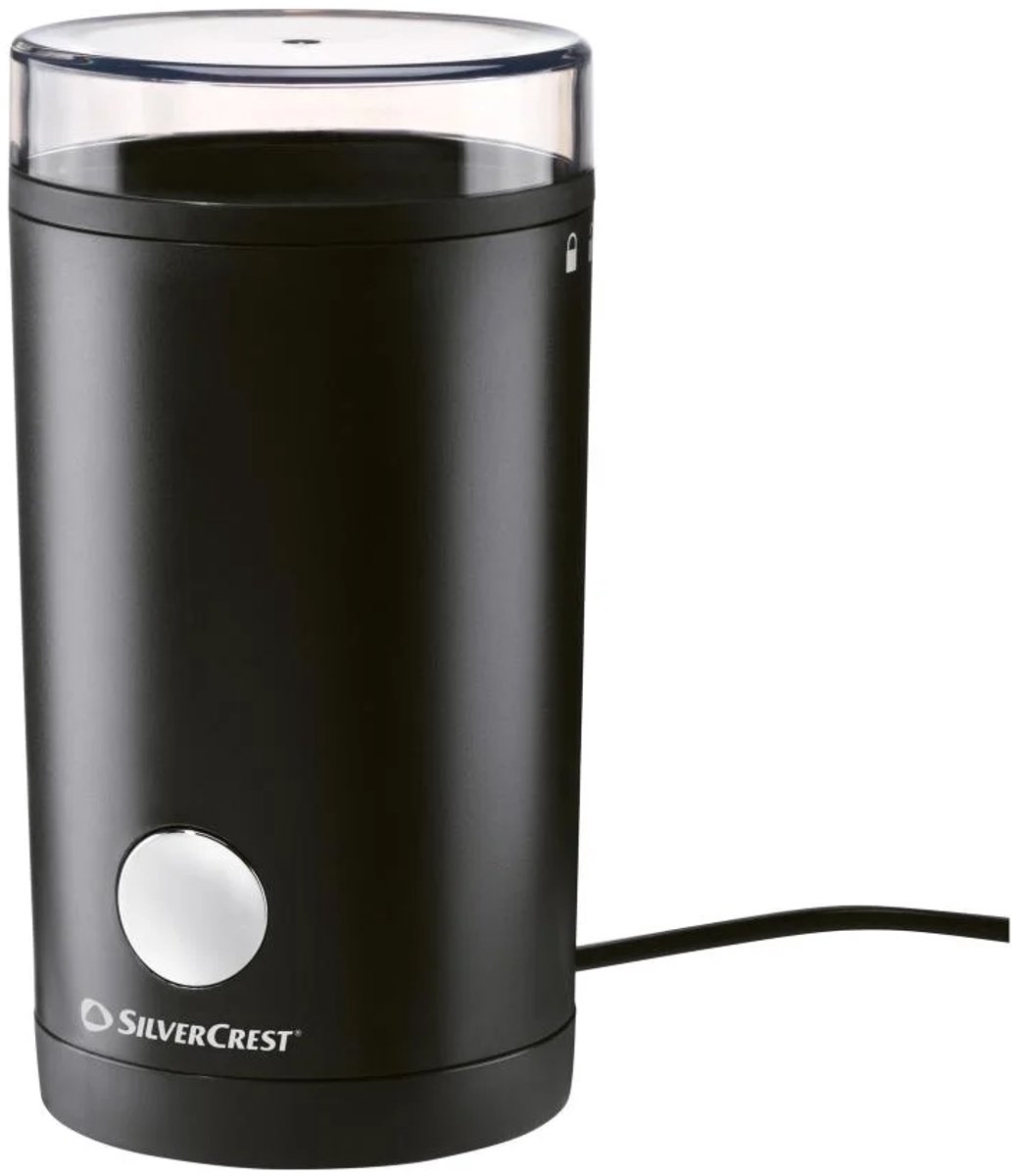 Silvercrest Elektrische Koffiemolen - Zwart - 180W