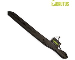 BRUTUS Leather Two Finger Whip II - Dubbele impact