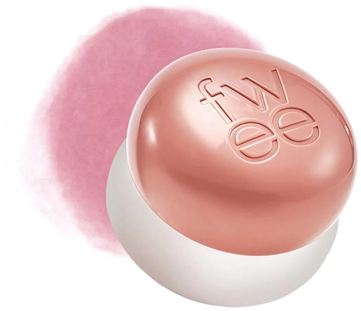 Fwee - Lip&Cheek Blurry Pudding Pot - OH! Kleur - Koreaanse cosmetica