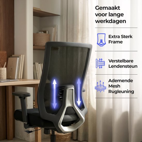 Ergonomische Bureaustoel - Office Chair - Bureaustoelen voor Volwassenen - Gamestoel - Gamingsstoel