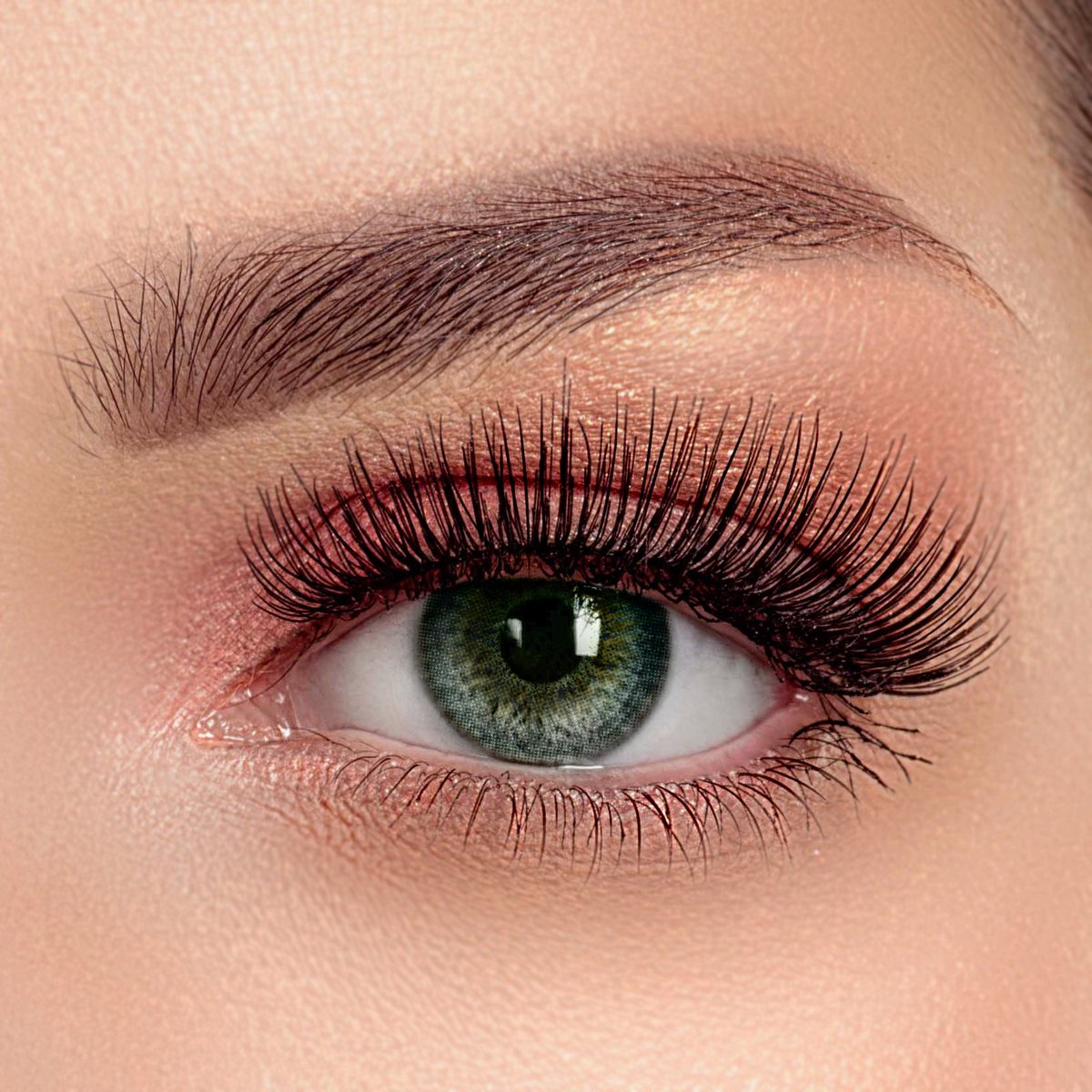 Beauty® kleurlenzen - Malibu Grey - jaarlenzen met lenshouder - grijze contactlenzen
