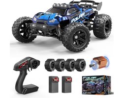 SCH RC Auto Offroad 1:14 4x4 - Blauw - 35x24x12 cm