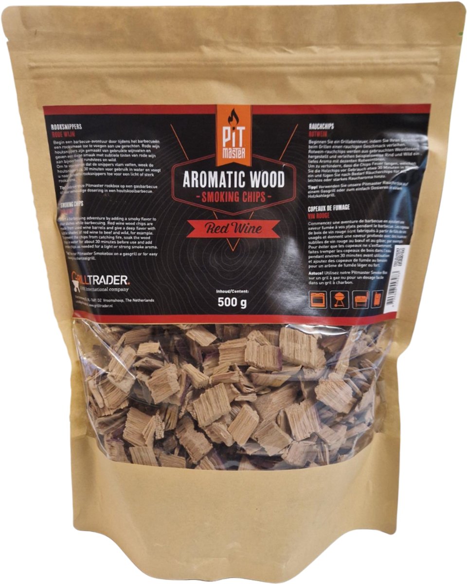 Pitmaster Rooksnippers - Aromatic Wood - Diverse smaken - 500 gr