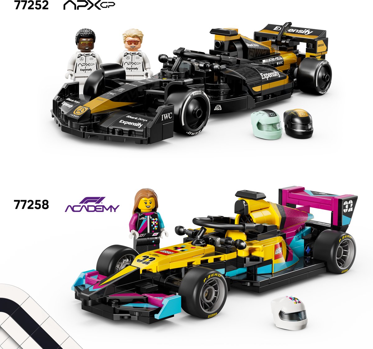 LEGO® Speed Champions Audi Revolut F1® Team R26 Racewagen - 77259 – foto 4