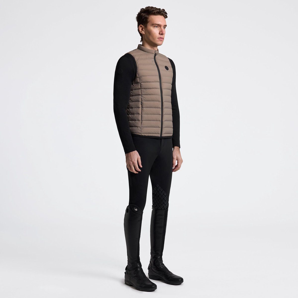 Cavalleria Toscana Lightweight Vest Heren Kleurloos
