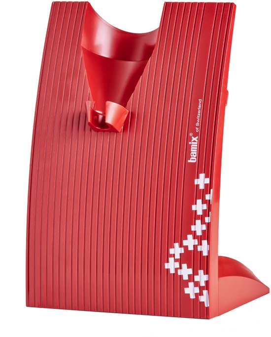 Bambix Swissline staafmixer - Kersenrood - 2 snelheden van Bambi — afbeelding 3