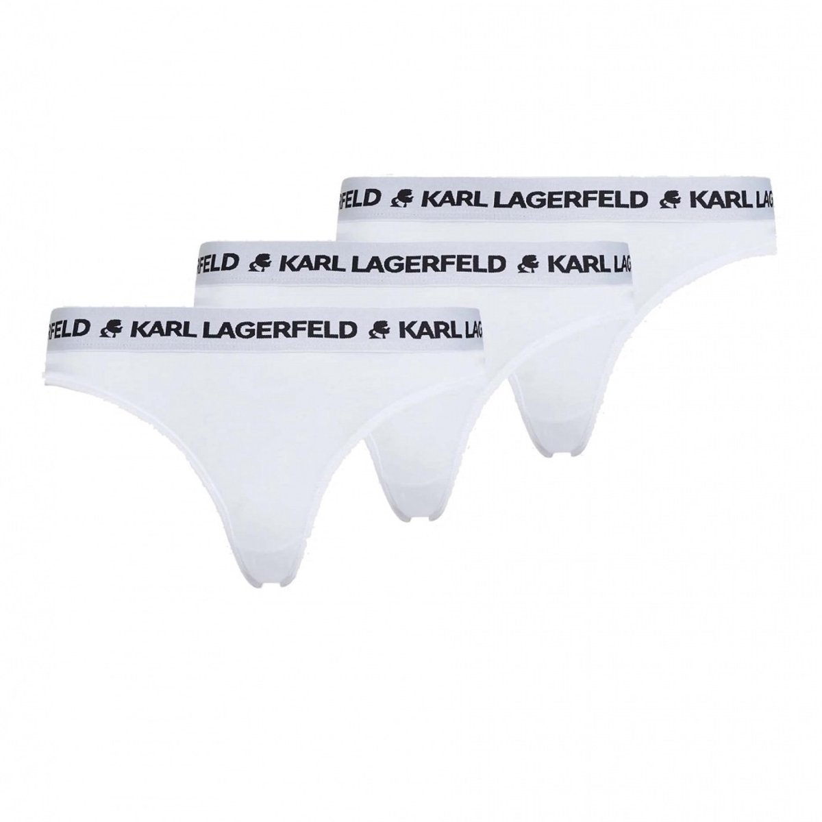 KARL LAGERFELD LOGO BRIEF 3P Wit XS EU