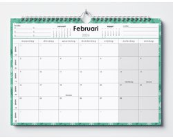 Huurdies® - 22 maanden kalender - 2026/2027 - A3+ - Liggend