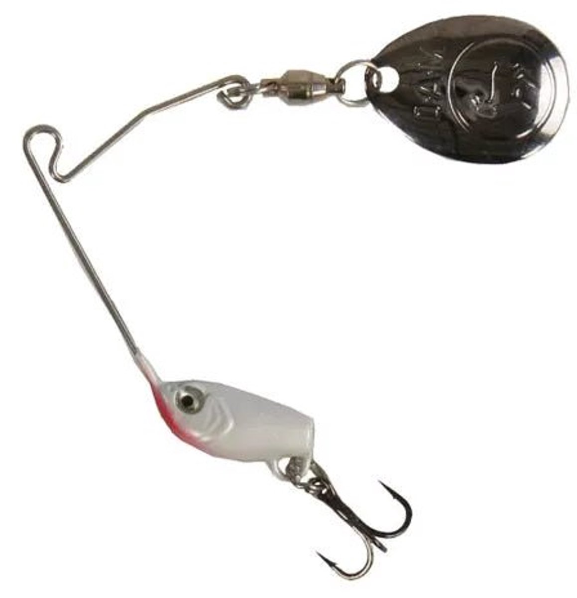 Dam Effzett Micro Spinnerbait Pearl White Pearl White - PROMO
