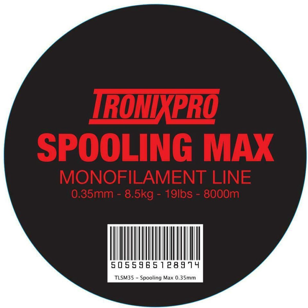 Tronixpro Spooling Max Mono Line 8000m 0.35mm Rood