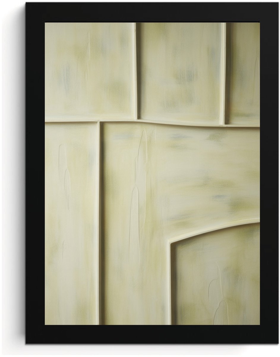 Abstracte Geometrische Wall Art A4 fotolijst, Moderne MDF Frame Muur Decoratie, Hoge Resolutie Print, Abstracte Kunst, Wall Art, fotolijst