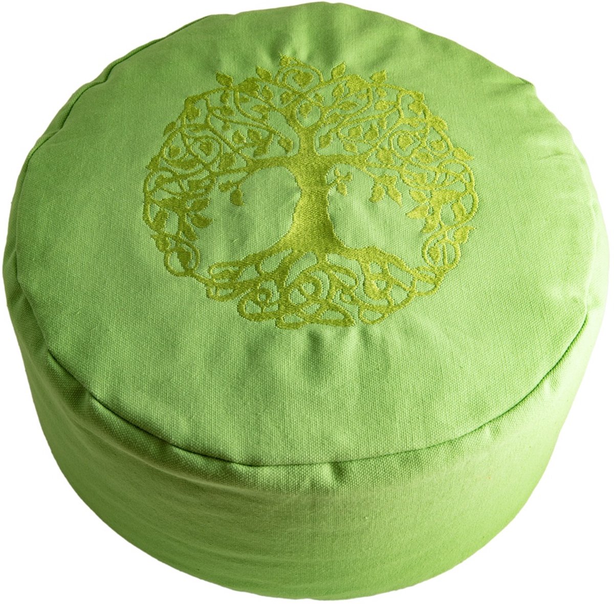 Meditatiekussen Levensboom groen