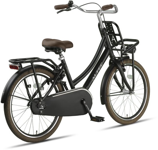 Altec Urban - Transportfiets 22 Inch - Meisjesfiets voor 7 tot 9 Jaar - 120-140 cm - Terugtraprem - Matzwart van Altec — afbeelding 3