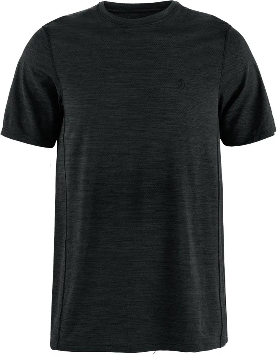 Fjällräven Abisko Lite T-shirt Met Korte Mouwen Zwart M Man