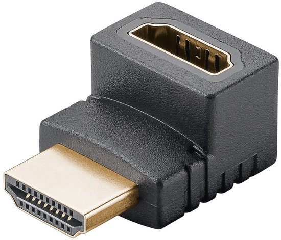 HangTon Micro HDMI Naar HDMI Spiraalkabel – 4K 8K, HDMI 2.1, 30 Cm Tot 60 Cm, Haakse Stekker