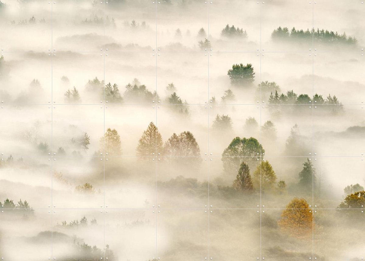 IXXI Autumn Dream III, Roberto Marini & Various - 140 x 100 cm - Gratis ophangtool - Grote wanddecoratie en posters - Naturalisme, Impressionisme